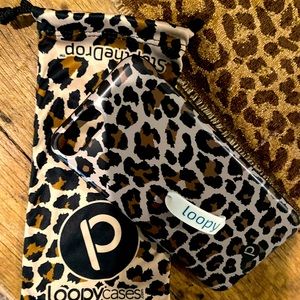 IPhone 6/7/8 Plus Loopy Case w/dust cover- Leopard